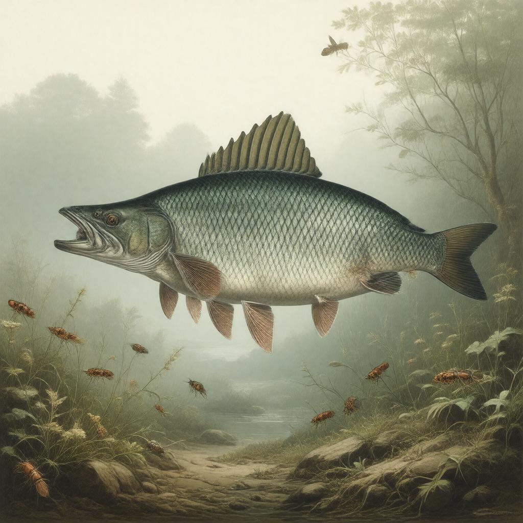 grayling (Thymallus thymallus)